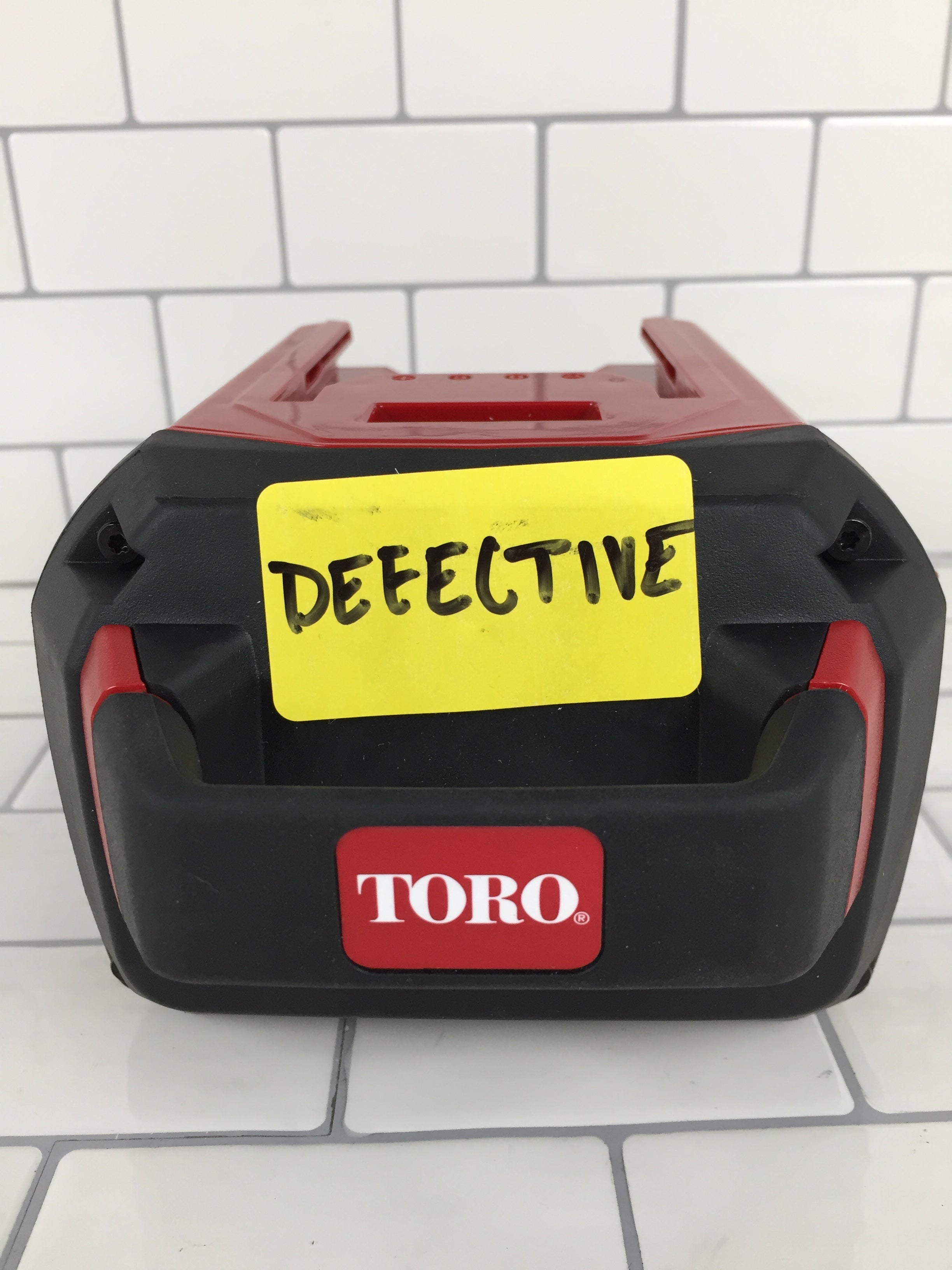 **PARTS ONLY** TORO Flex Force 60V 6.0Ah L324 Battery **DEFECTIVE** (7351233577198)